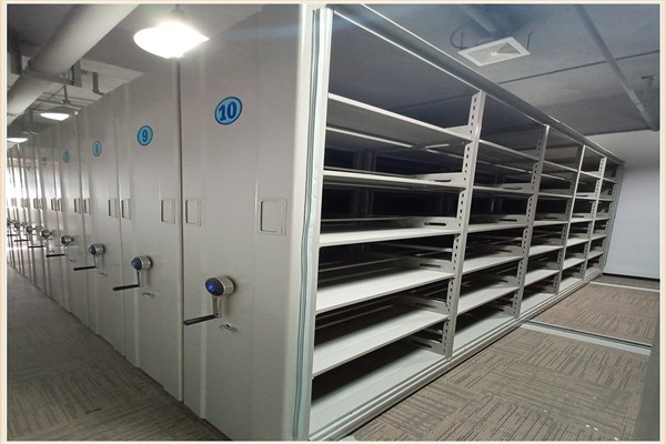 钦州档案室用移动密集柜促销改造智能密集柜