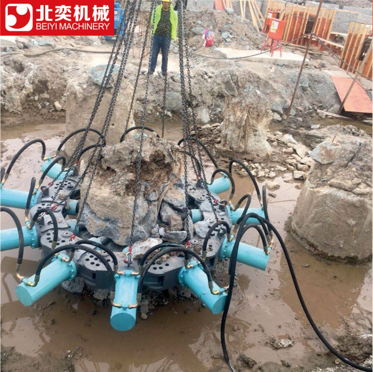 洛隆小型破桩头设备破桩机多图