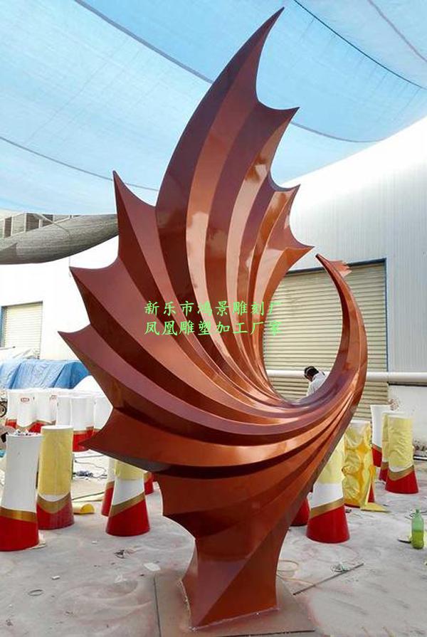 江边不锈钢凤凰雕塑存在的意义及价值校园使用雕塑