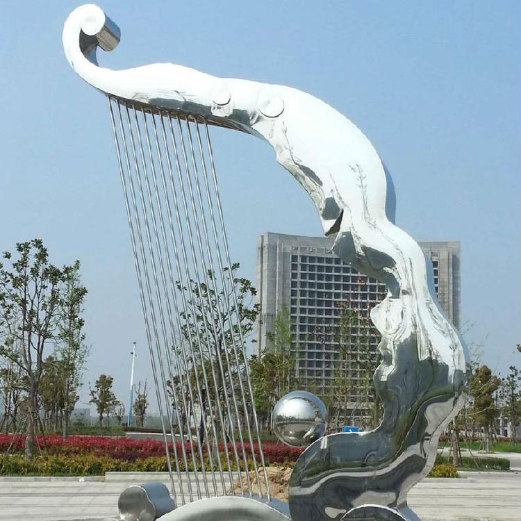 萧山不锈钢景区雕塑安装效果图