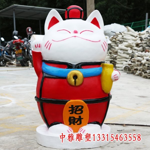 玻璃钢彩绘动物雕塑-淄博树脂雕塑动物制作厂家