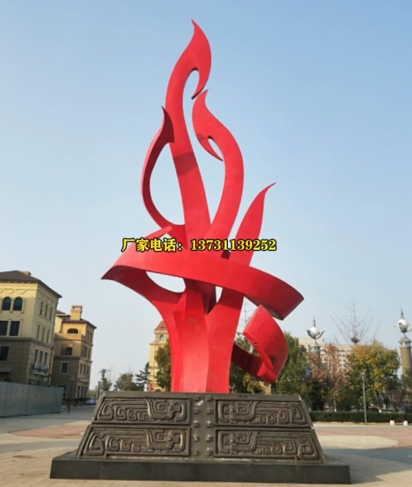 许昌市体现企业公司面貌的不锈钢雕塑专业生产厂家