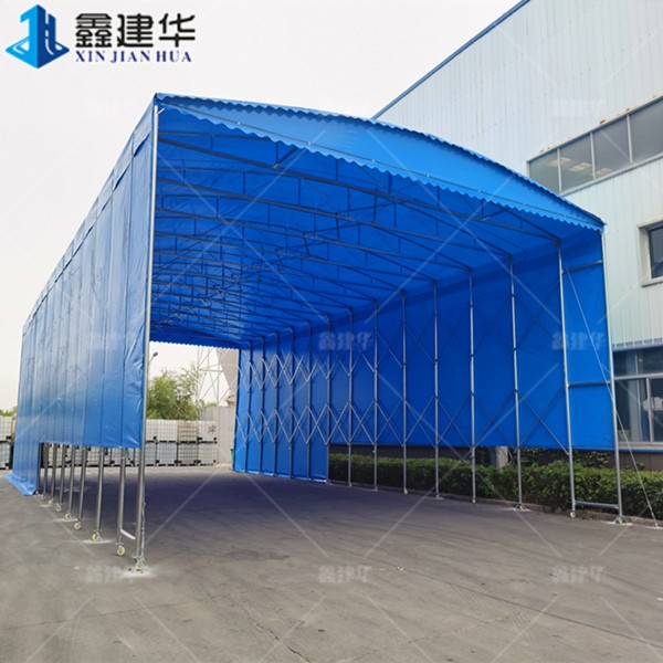 移动棚推拉蓬红旗雨棚品质上乘