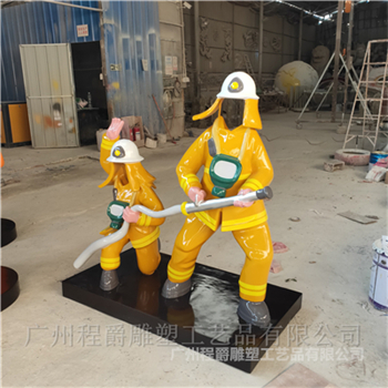 盐城卡通人物雕塑玻璃钢公司多年雕塑经验