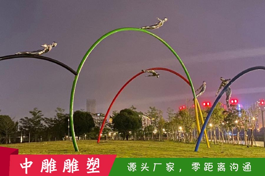 萍乡步行街不锈钢雕塑室外景观雕塑设计按需定制